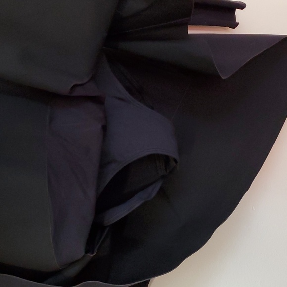 Stunning Layered Bodysuit Stretch Mini Dress, Flounce Skirt NWOT. 🔥 HOT - Picture 7 of 16